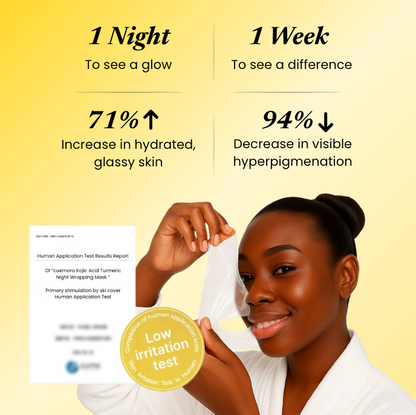 alluma. | Kojic Acid Turmeric Overnight Mask