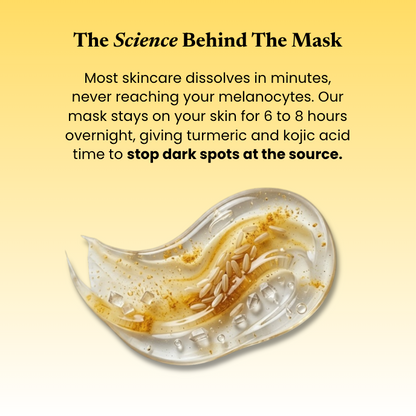 alluma. | Kojic Acid Turmeric Overnight Mask