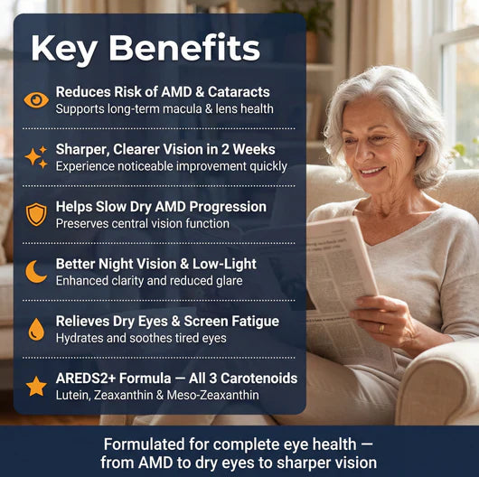 VisioVance | 15-in-1 Advanced Eye Formula Supplement