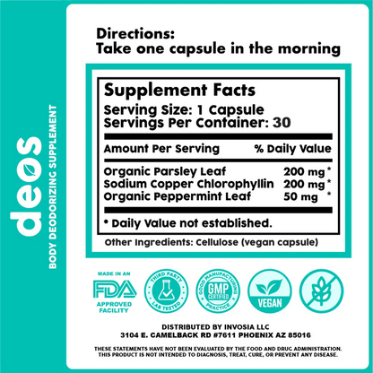 Deos | Anti-odor supplement