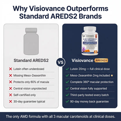 VisioVance | 15-in-1 Advanced Eye Formula Supplement